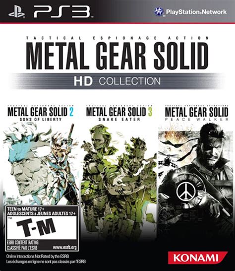 metal gear solid ps3 collection